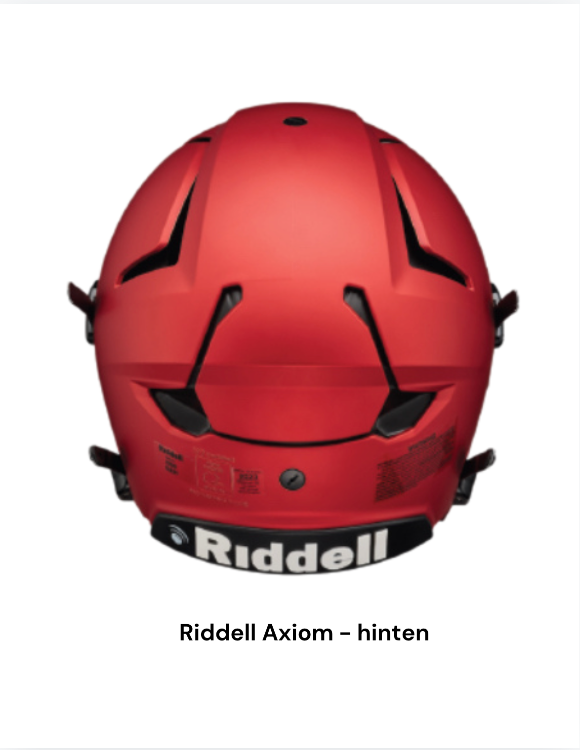 Riddell AXIOM Standardfarbe Größe 7 bis 7 3/4