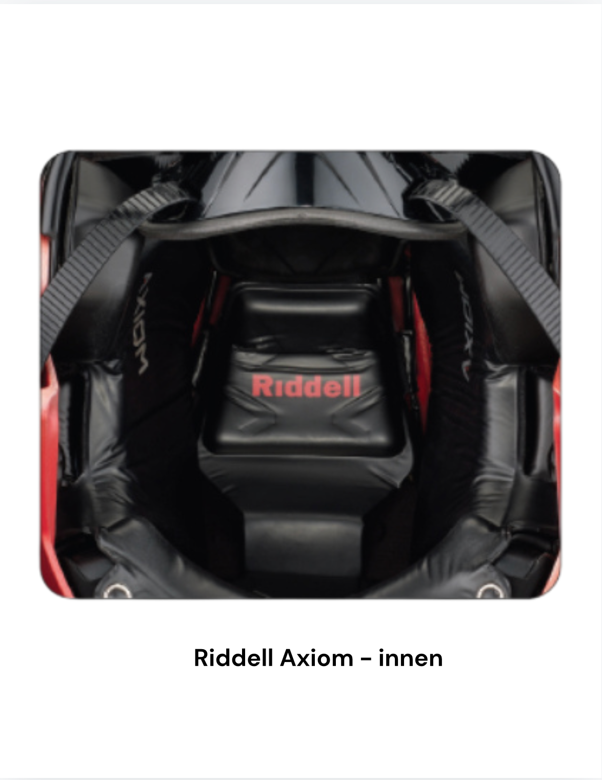 Riddell AXIOM Standardfarbe Größe 7 bis 7 3/4