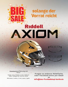 Riddell AXIOM - Big Sale - solange der Vorrat reicht