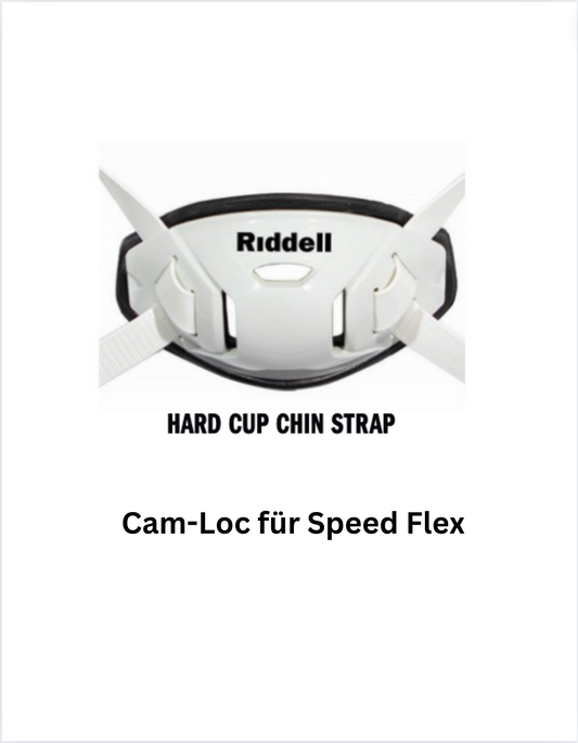 Kinnriemen CamLoc Hardcup für Riddell Speed Flex Helm