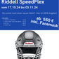 Herbst Sale Riddell Speedflex L