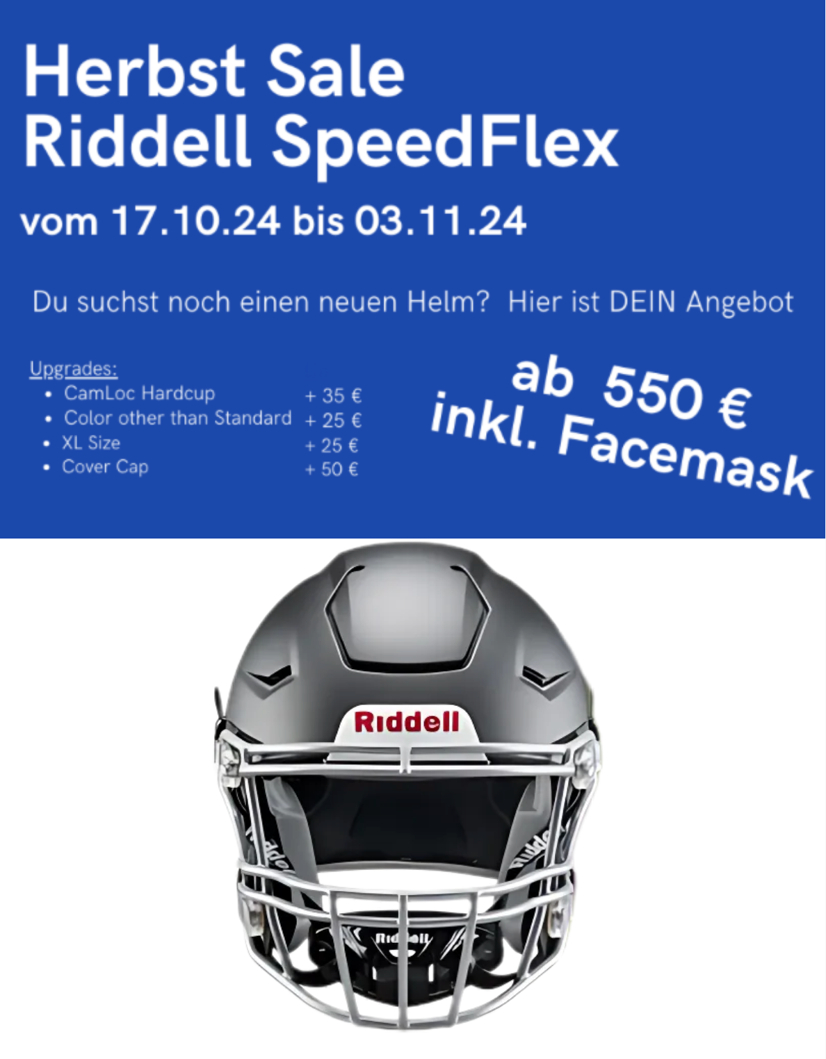 Herbst Sale Riddell Speedflex XL